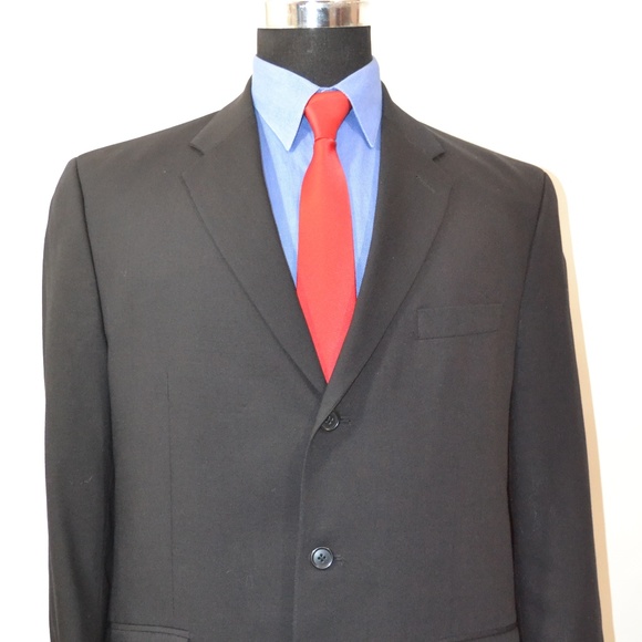 Calvin Klein Other - Calvin Klein 42R Sport Coat Blazer Suit Jacket Bla